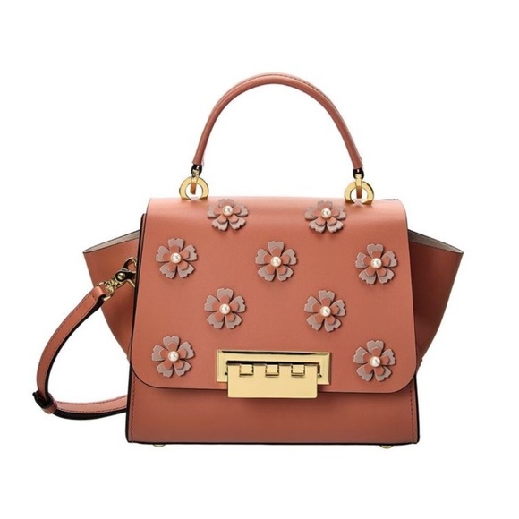 NWOT Zac Posen Eartha Top Handle Floral Garden Crossbody